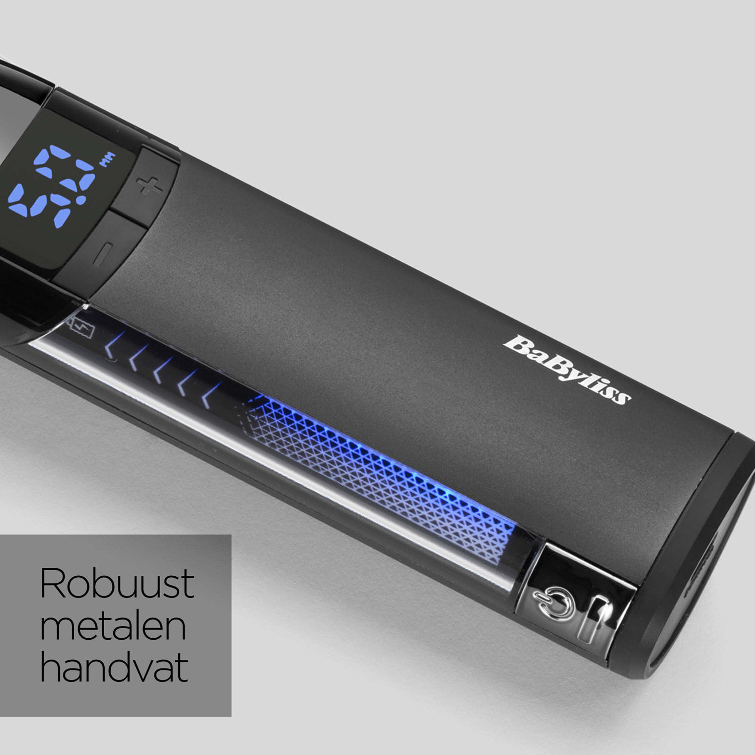 Robuust metalen handvat